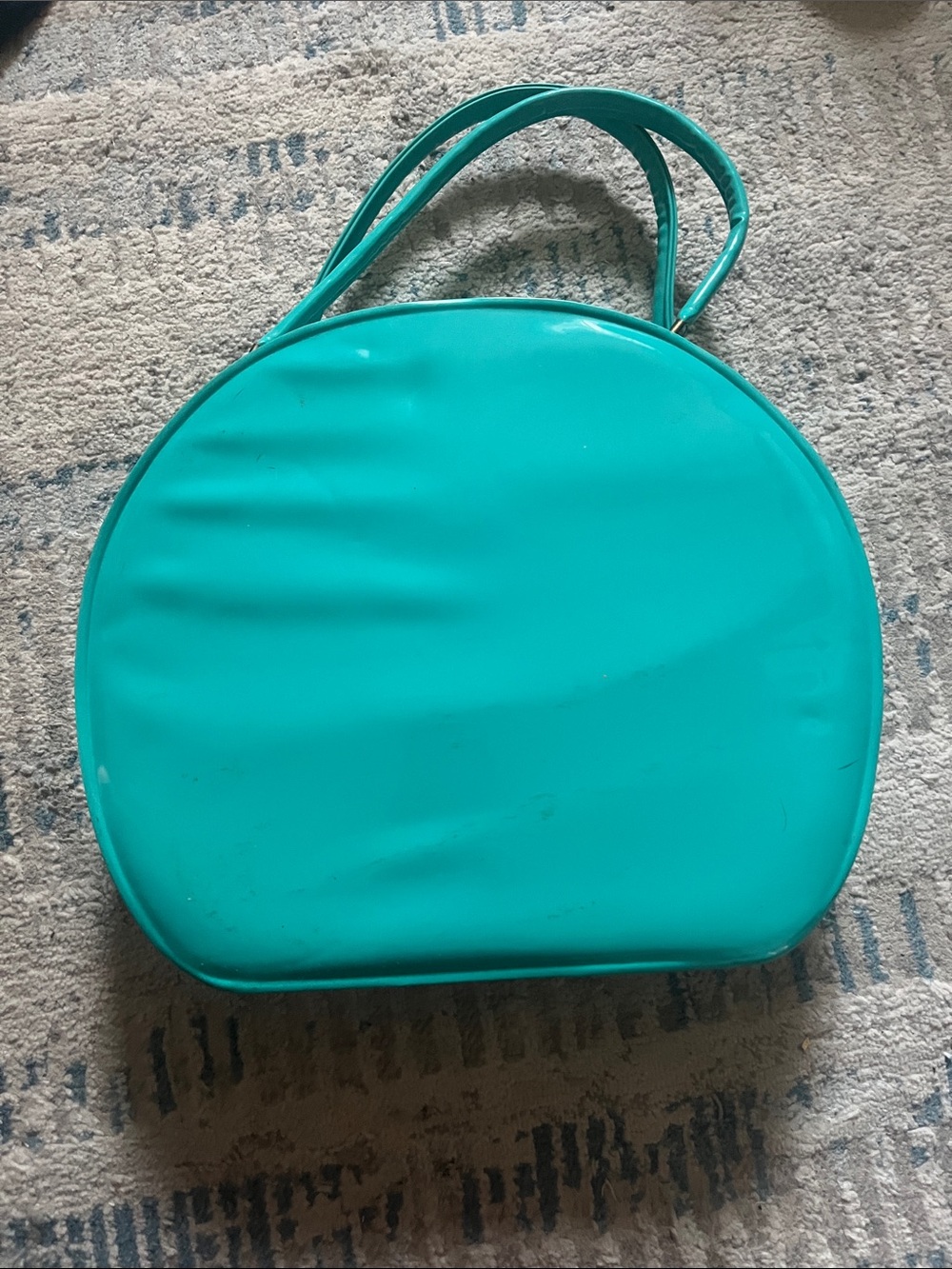 Women’s Teal Round Shoulder Bag